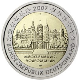 Photography of commemorative Euro coins