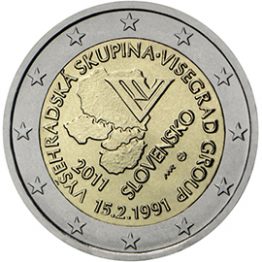 Photography of commemorative Euro coins