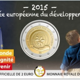 2€ Belgio 2015 Sviluppo vers. Francia