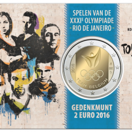 2€ Belgio 2016 vers. Olanda