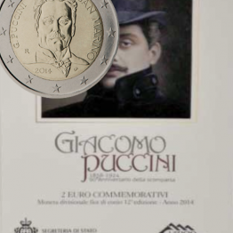 2€ San Marino 2014 Puccini