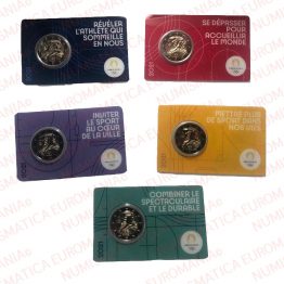 2€ Francia 2021 set 5 coincard 2€ Francia 2021 set 5 coincard