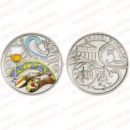 5€ ITALIA 2021 CANNOLO 5€ ITALIA 2021 CANNOLO