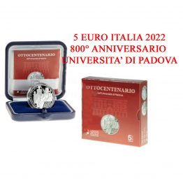 5€ Italia 2022 Universita Padova