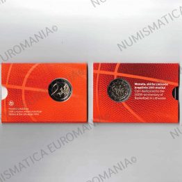 2€ lituania 2022 PALLACANESTRO coincard