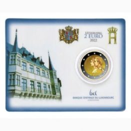 2€ COINCARD LUSSEMBURGO 2022 MATRIMONIO
