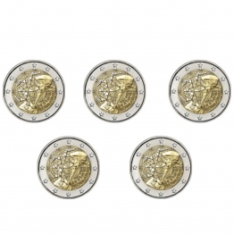 2€ GERMANIA 2022 5 ZECCHE ERASMUS