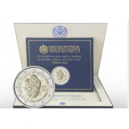 2€ VATICANO 2022 MADRE TERESA