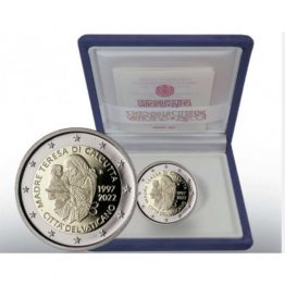 2€ vaticatano 2022 madre teresa PROOF