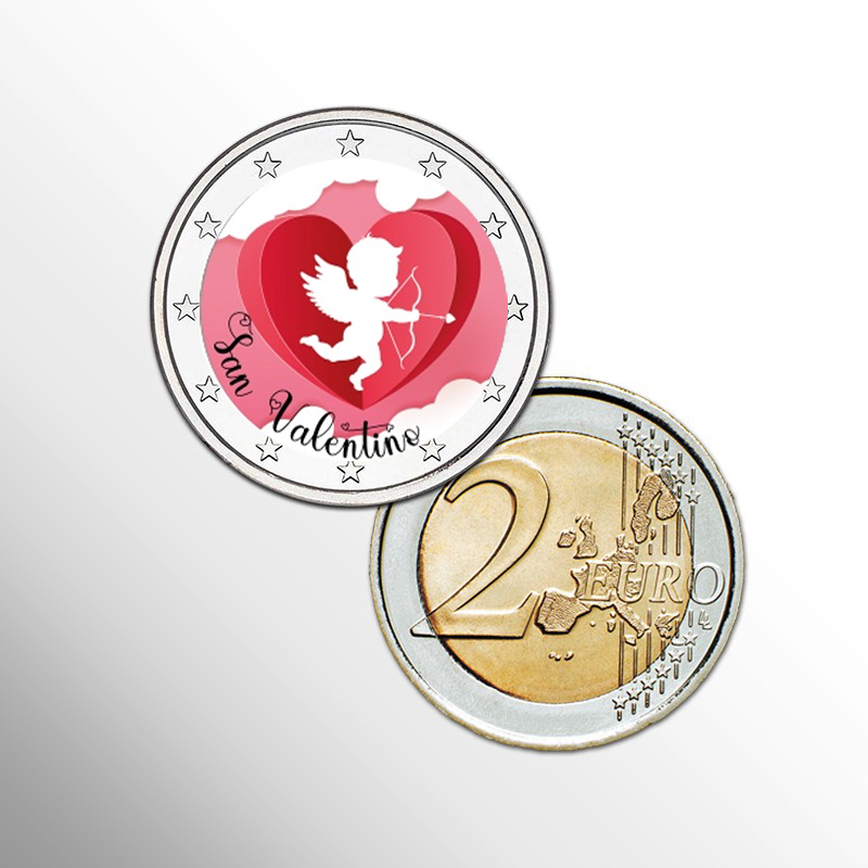 2€ EURO SAN VALENTINO 2022