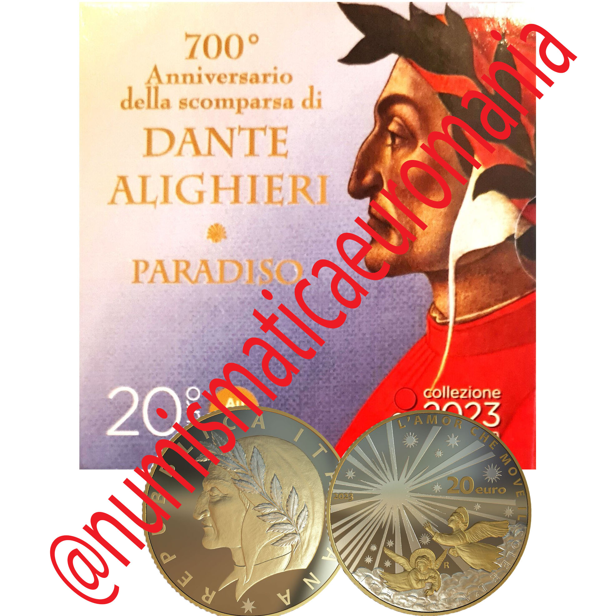 20€ DANTE PARADISO ORO 20€ DANTE PARADISO ORO