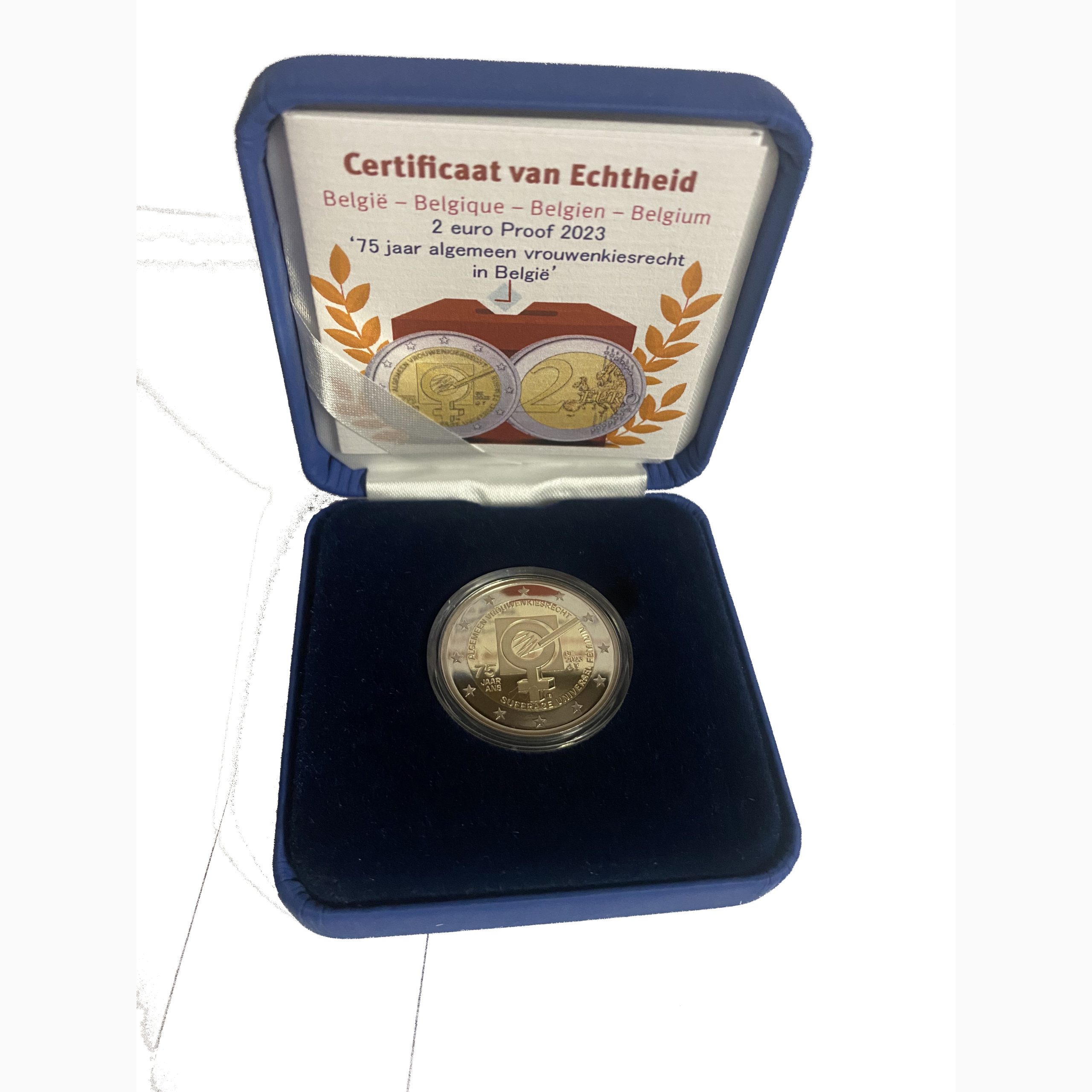 2€ begio proof 2023 suffragio