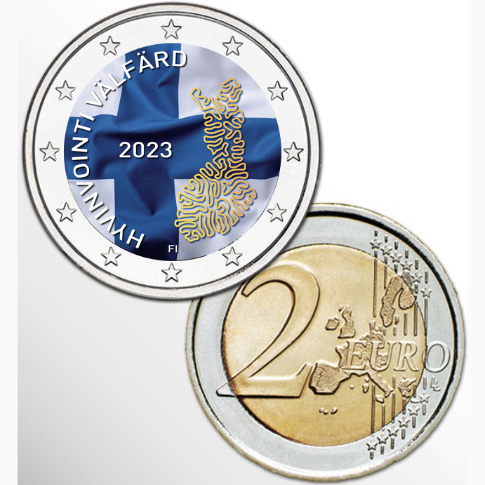 2 EURO COLORATO GERMANIA 2023 CARLO MAGNO – Numismatica Euromania
