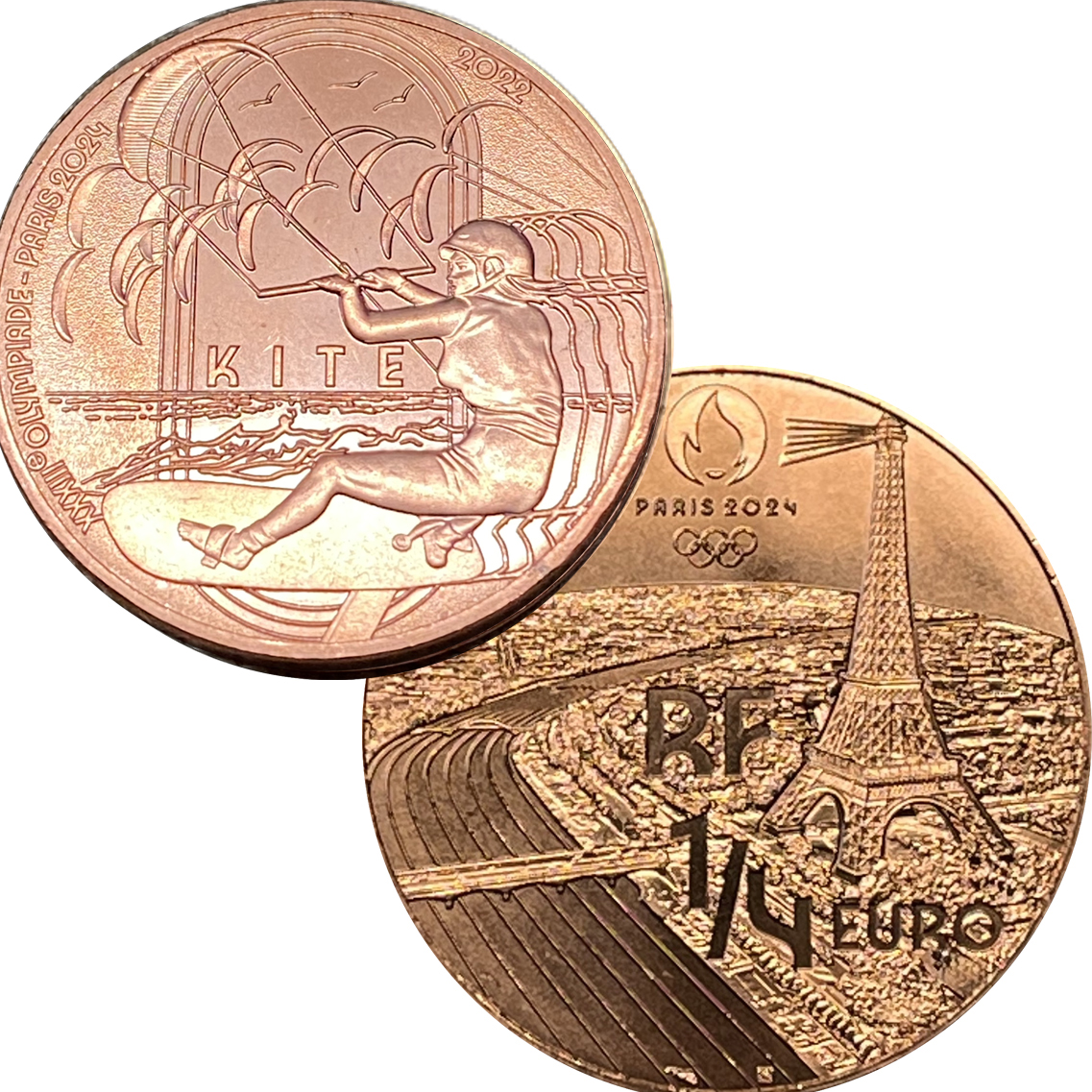 2 euro Olimpiadi Parigi (2022), Francia