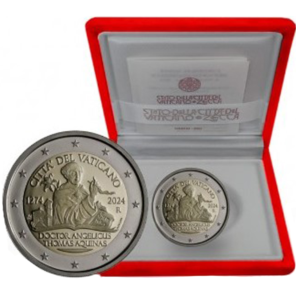 2€ vaticano 2024 proof 2€ vaticano 2024 proof