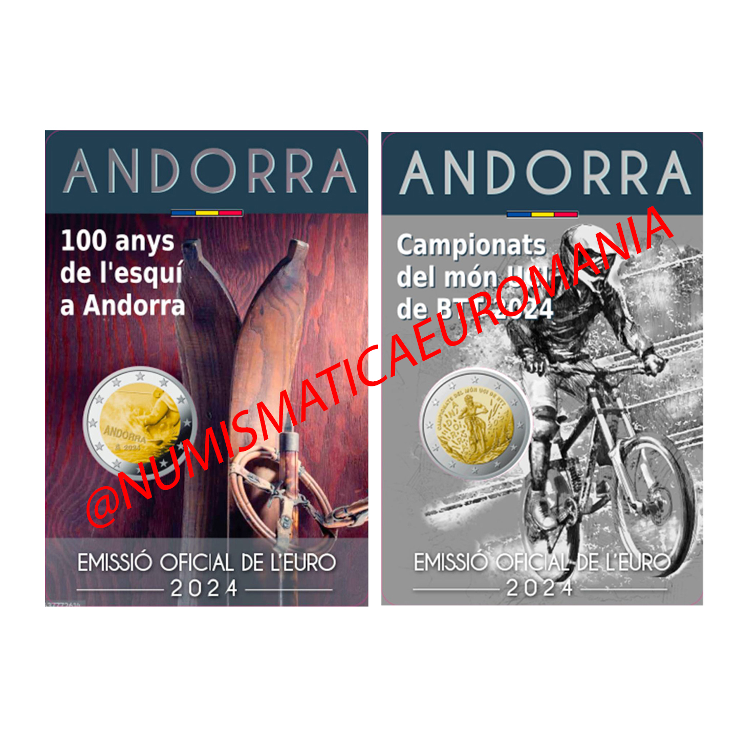 ANDORRA 2024 COPPIA FIRMA ANDORRA 2024 COPPIA FIRMA