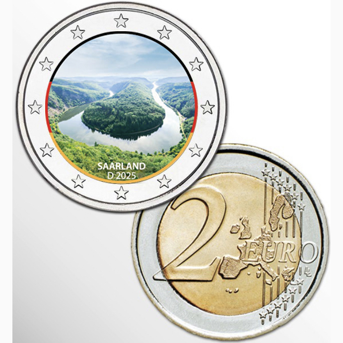 2€ GERMANIA 2025 COLOR