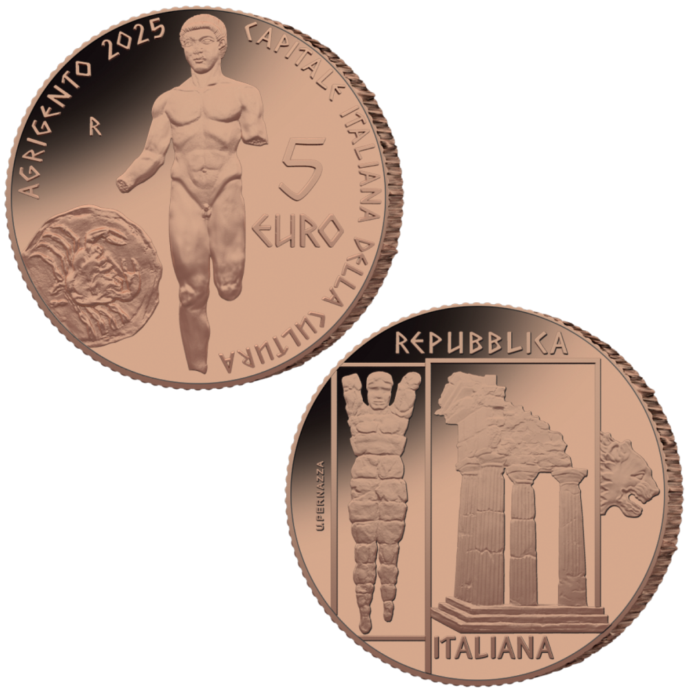 5€ RAME AGRIGENTO 5€ RAME AGRIGENTO