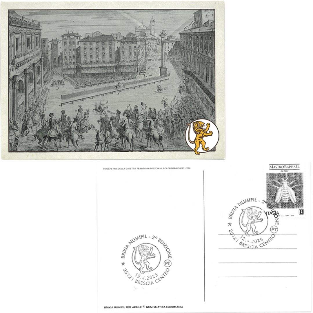 4 cartolina numifil brixia aprile 2025