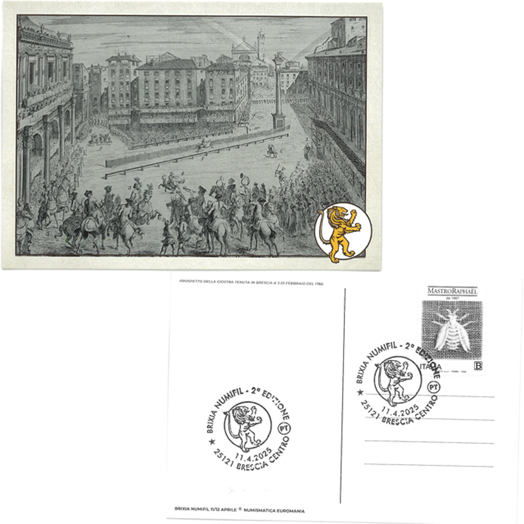5 cartolina numifil brixia aprile 2025