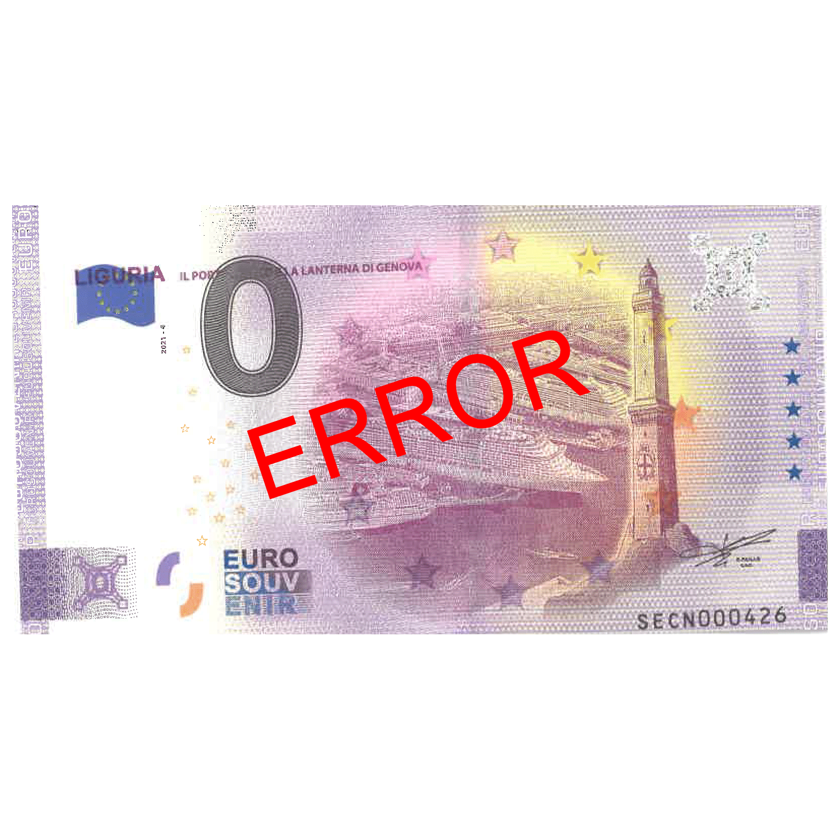 LIGURIA-ERROR LIGURIA-ERROR