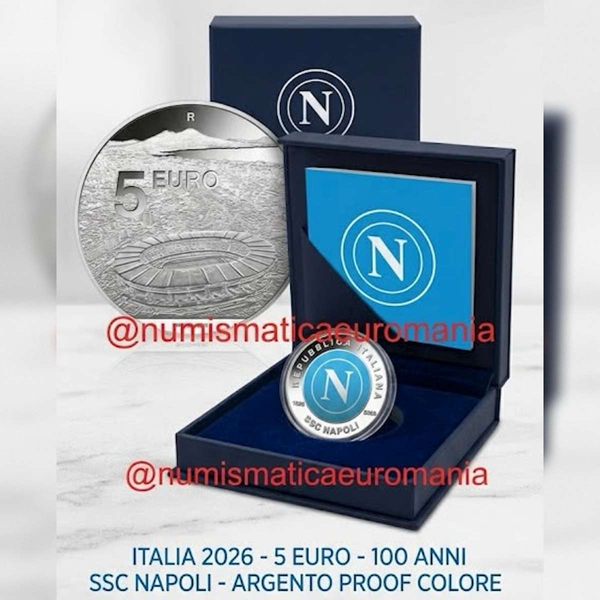 5 euro Napoli 2026