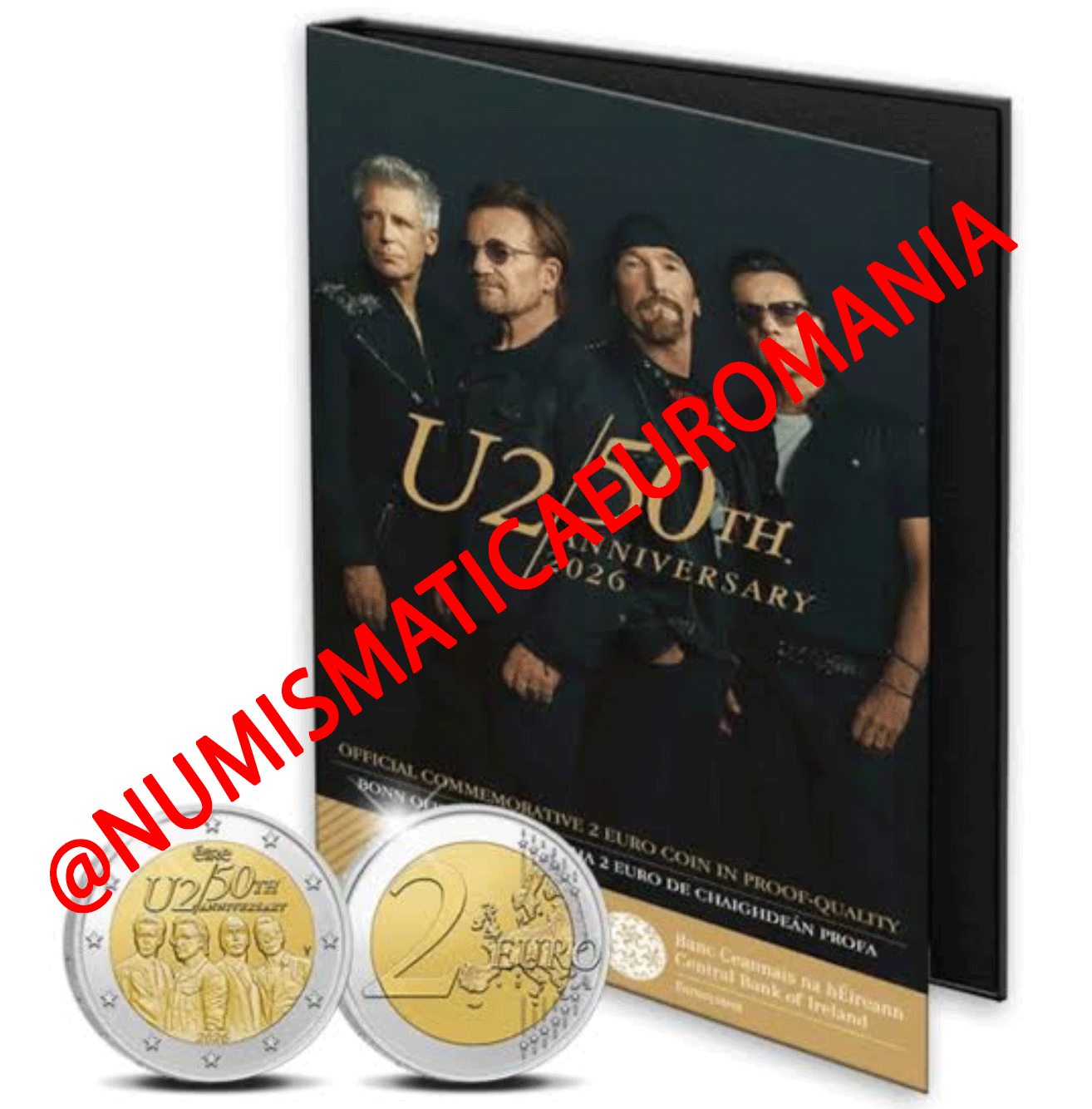 2€-IRLANDA-2026-U2-PROOF
